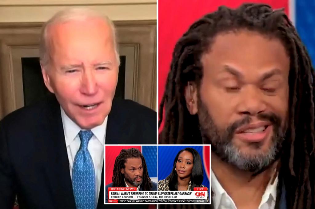 CNN panel explodes after panelist says Biden's stutter caused Trump supporters to 'rubbish' mistake