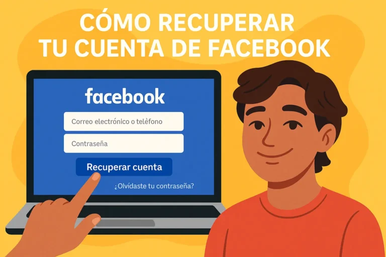Recuperar cuenta de Facebook