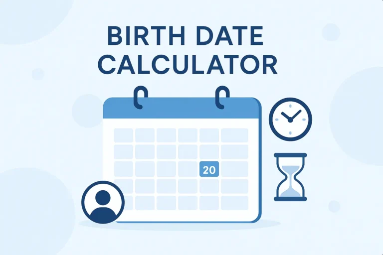 birth date calculator