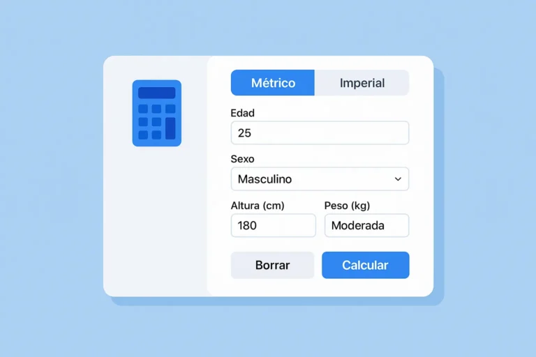 calculadora de calorias